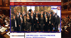 Desktop Screenshot of leganordgrupposenato.org