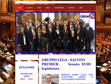 Tablet Screenshot of leganordgrupposenato.org